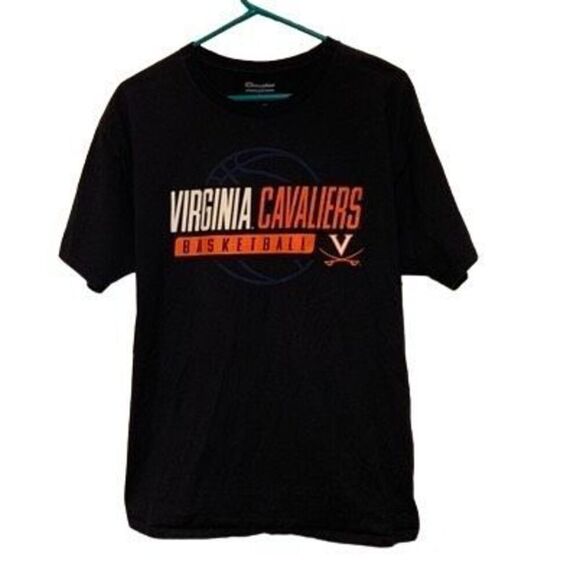 Virginia Cavaliers Basketball Size Large Champion T-Shirt - Picture 1 of 4